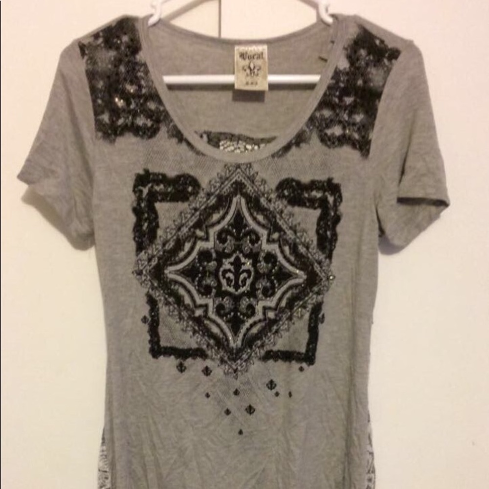 Vocal USA long T-shirt